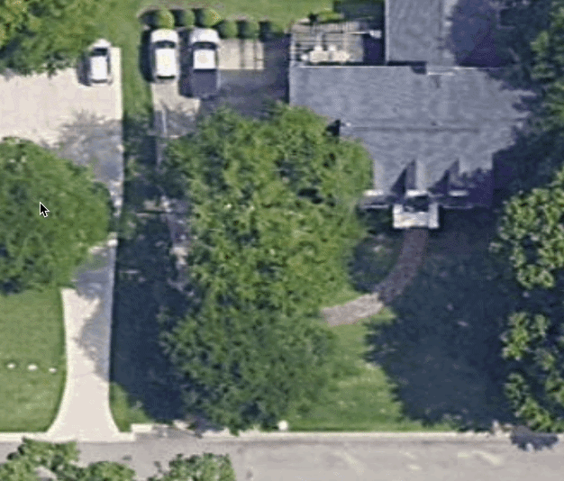 Tracing around tree cover