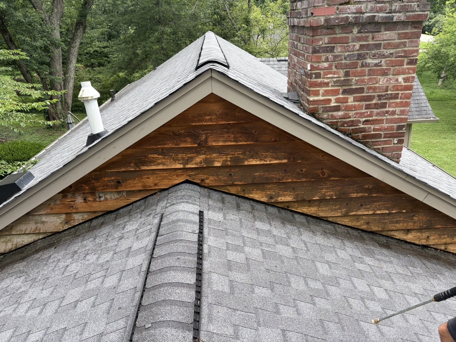 Roof before
